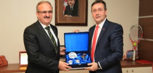 Bursa Valisini ağırladı