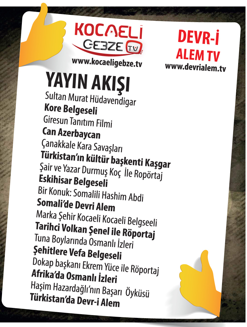 YAYIN AKIŞI